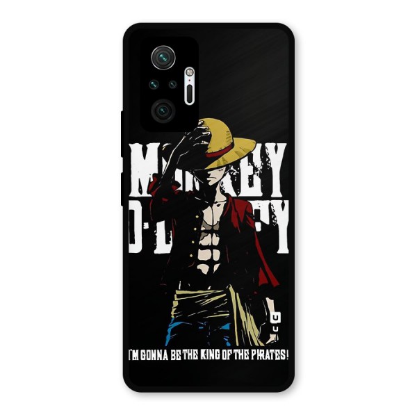 King Of Pirates Metal Back Case for Redmi Note 10 Pro