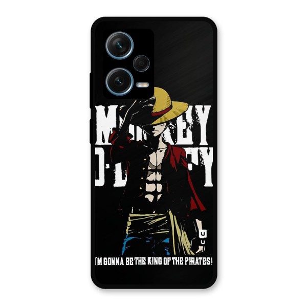 King Of Pirates Metal Back Case for Redmi Note 12 Pro Plus 5G