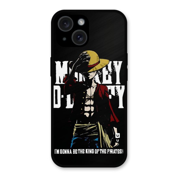 King Of Pirates Metal Back Case for iPhone 15