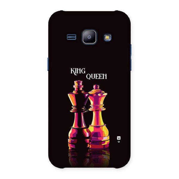 King Queen Back Case for Galaxy J1