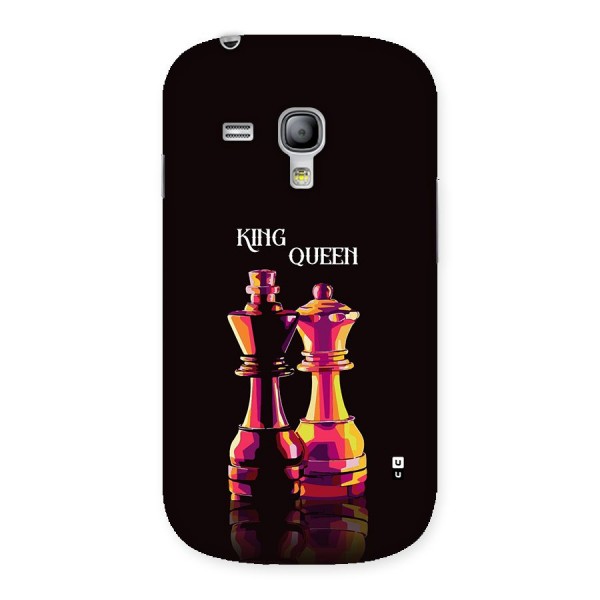 King Queen Back Case for Galaxy S3 Mini
