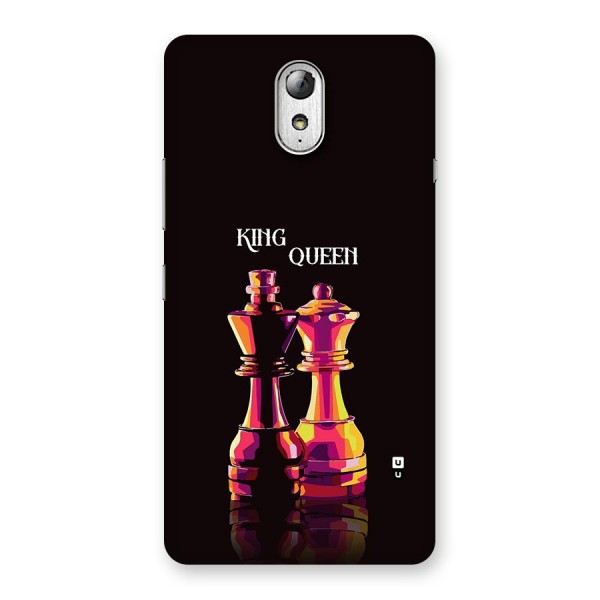 King Queen Back Case for Lenovo Vibe P1M
