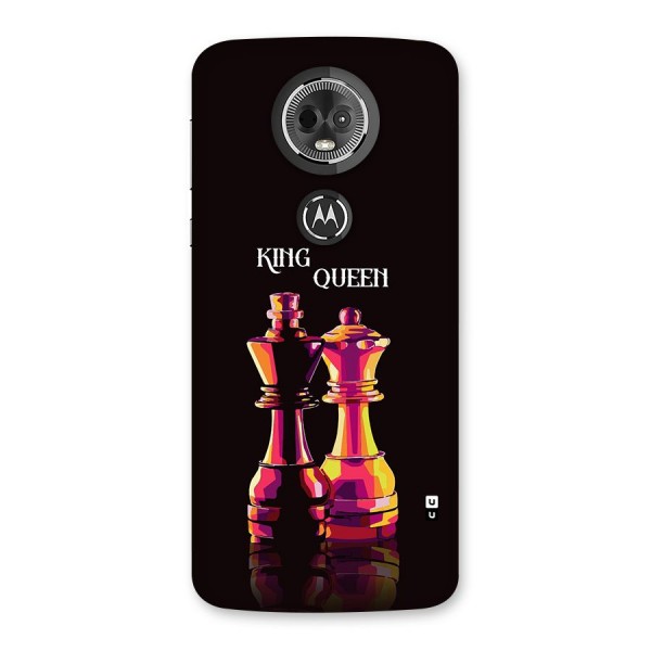 King Queen Back Case for Moto E5 Plus