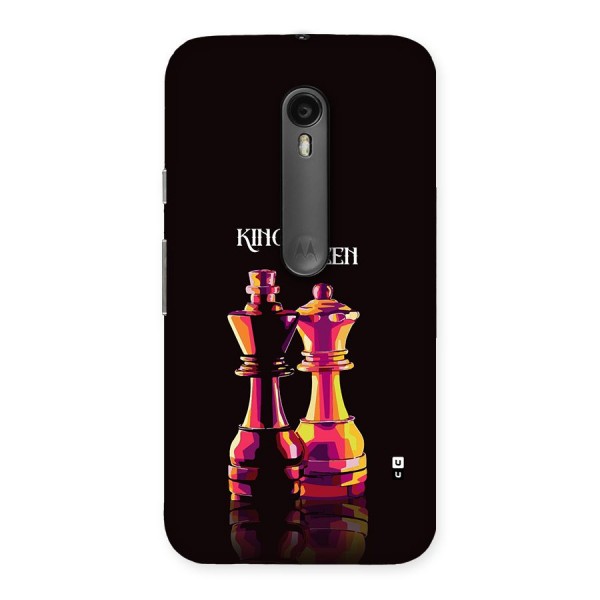 King Queen Back Case for Moto G3