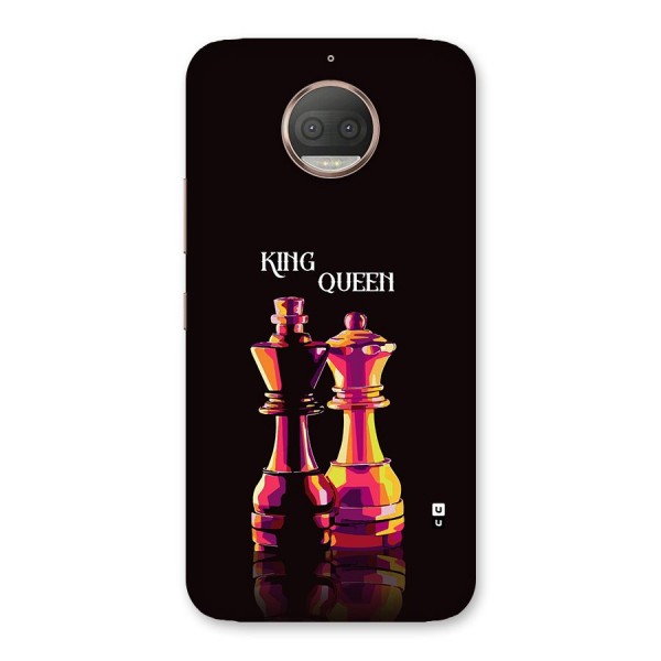 King Queen Back Case for Moto G5s Plus
