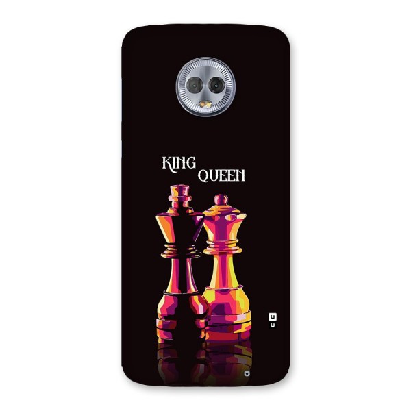 King Queen Back Case for Moto G6 Plus