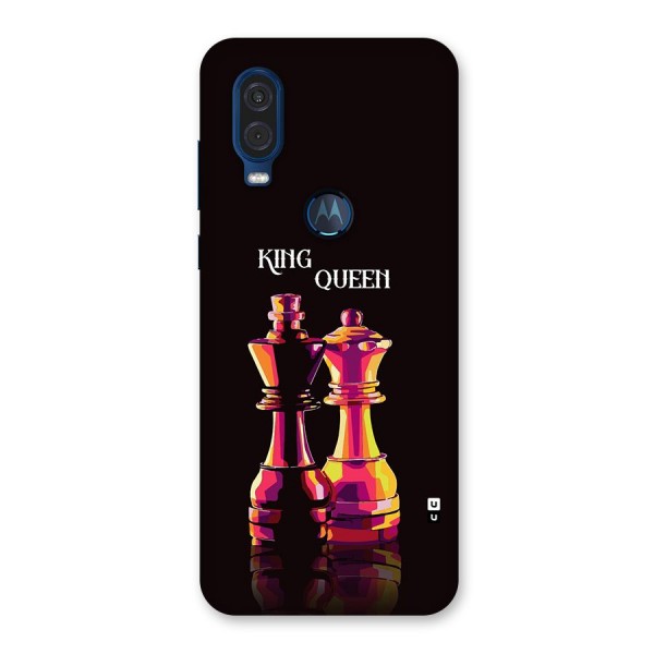 King Queen Back Case for Motorola One Vision