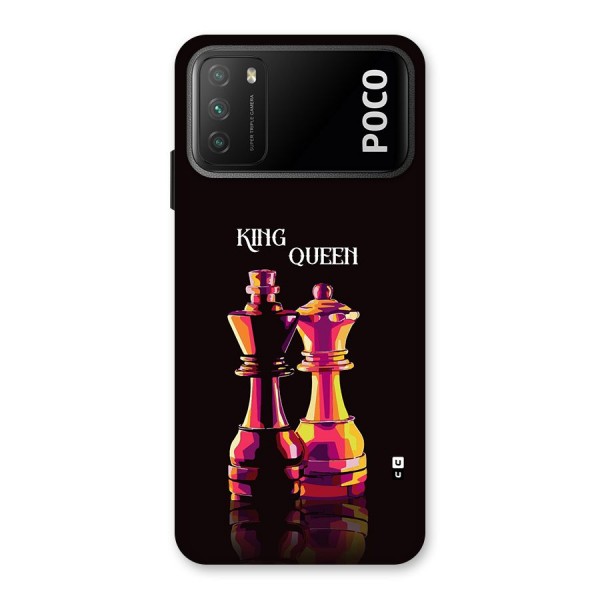 King Queen Back Case for Poco M3