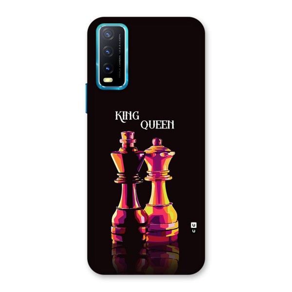 King Queen Back Case for Vivo Y20i