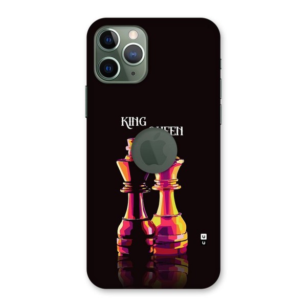 King Queen Back Case for iPhone 11 Pro Logo Cut