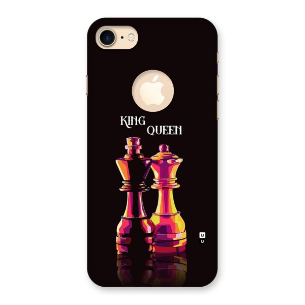King Queen Back Case for iPhone 7 Logo Cut
