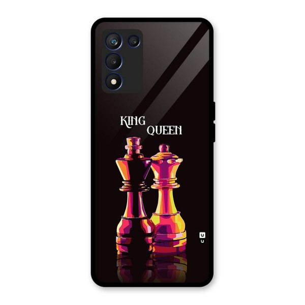 King Queen Glass Back Case for Realme 9 5G Speed