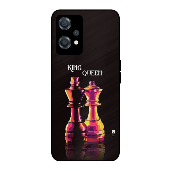 King Queen Metal Back Case for OnePlus Nord CE 2 Lite 5G