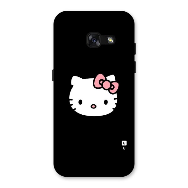 Kitty Cute Back Case for Galaxy A3 (2017)