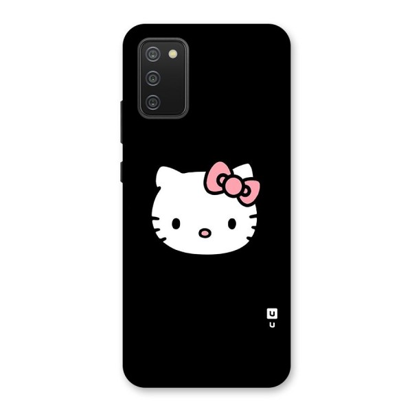 Kitty Cute Back Case for Galaxy F02s