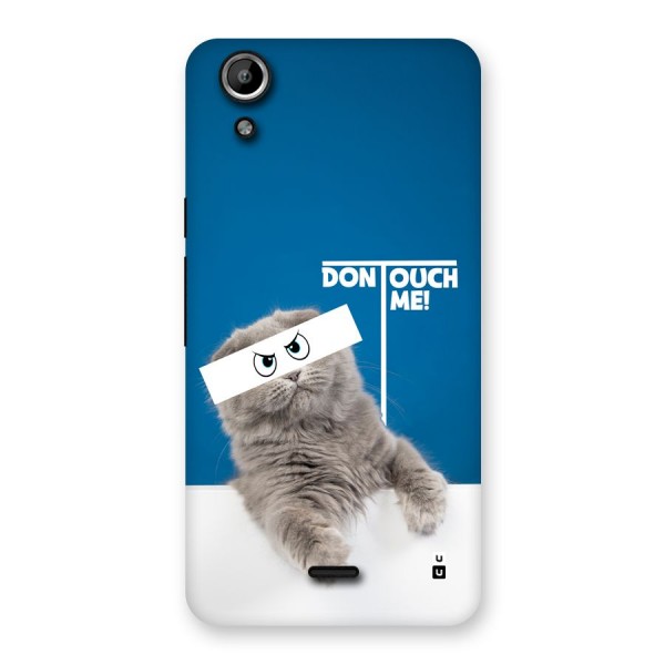 Kitty Dont Touch Back Case for Canvas Selfie Lens Q345