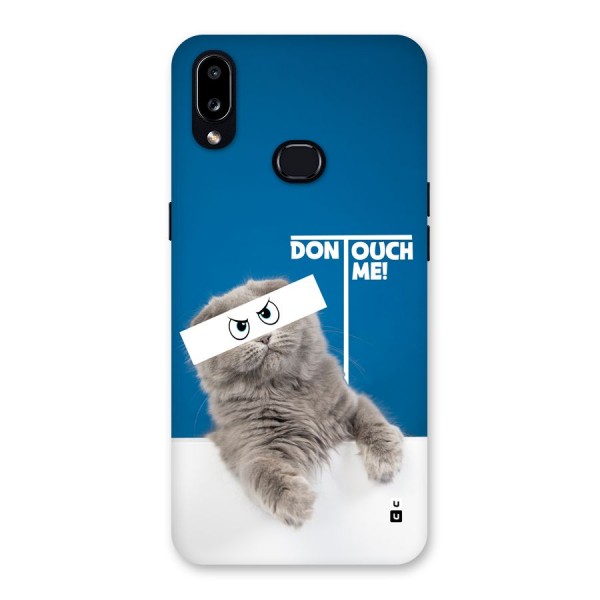 Kitty Dont Touch Back Case for Galaxy A10s