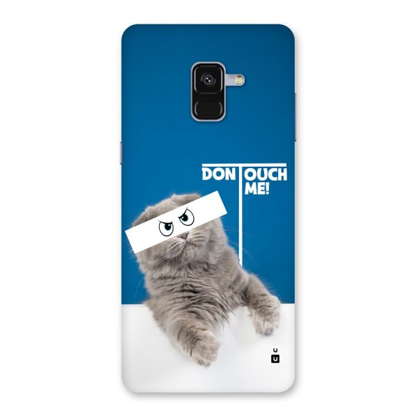 Kitty Dont Touch Back Case for Galaxy A8 Plus