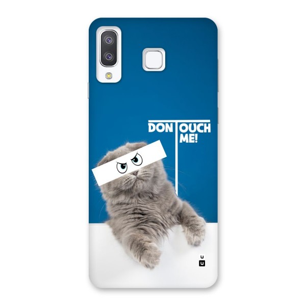 Kitty Dont Touch Back Case for Galaxy A8 Star