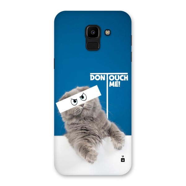 Kitty Dont Touch Back Case for Galaxy J6