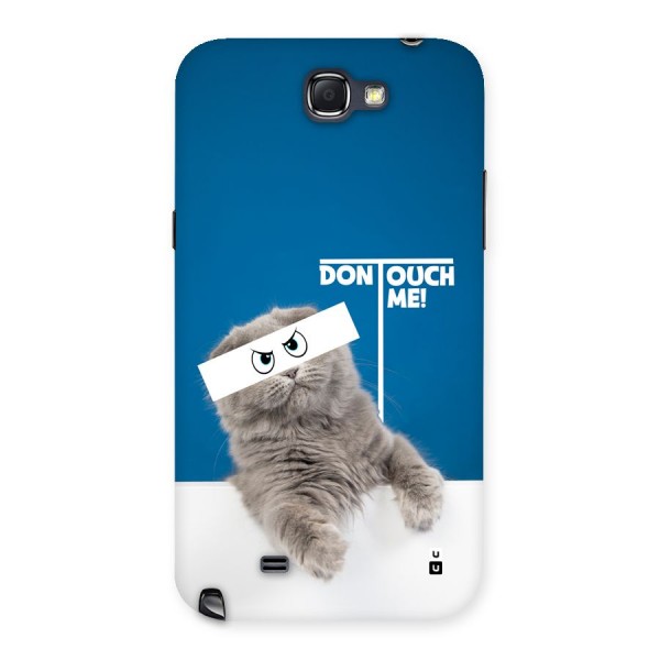 Kitty Dont Touch Back Case for Galaxy Note 2