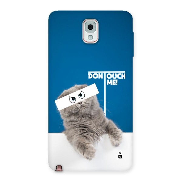 Kitty Dont Touch Back Case for Galaxy Note 3