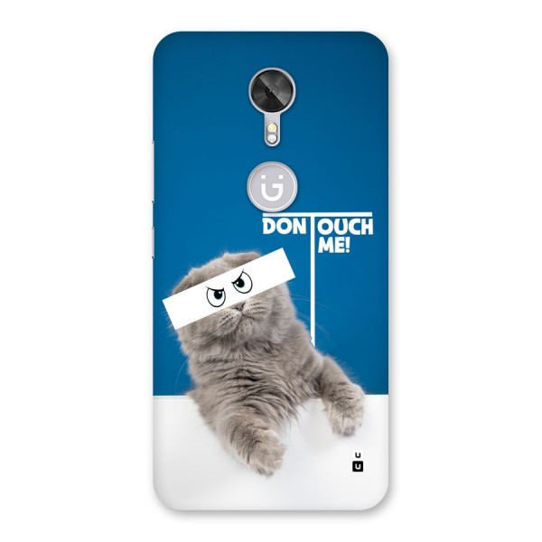 Kitty Dont Touch Back Case for Gionee A1