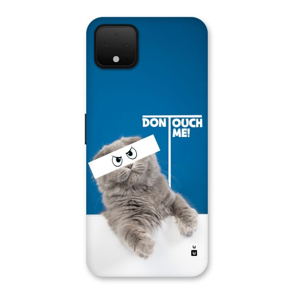 Kitty Dont Touch Back Case for Google Pixel 4 XL