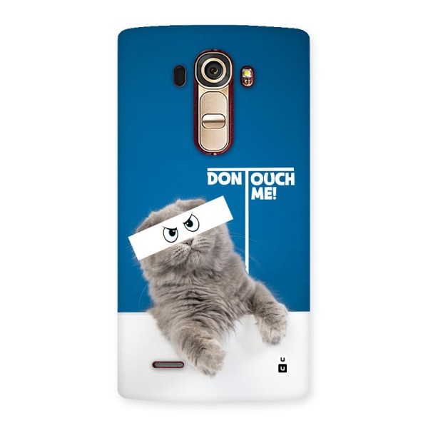 Kitty Dont Touch Back Case for LG G4