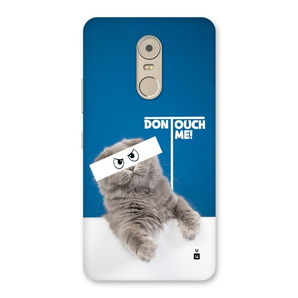 Kitty Dont Touch Back Case for Lenovo K6 Note