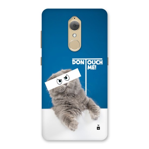 Kitty Dont Touch Back Case for Lenovo K8