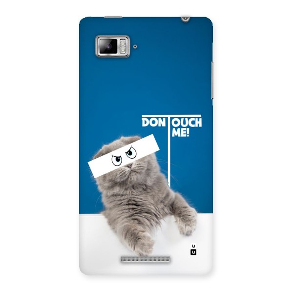 Kitty Dont Touch Back Case for Lenovo Vibe Z K910