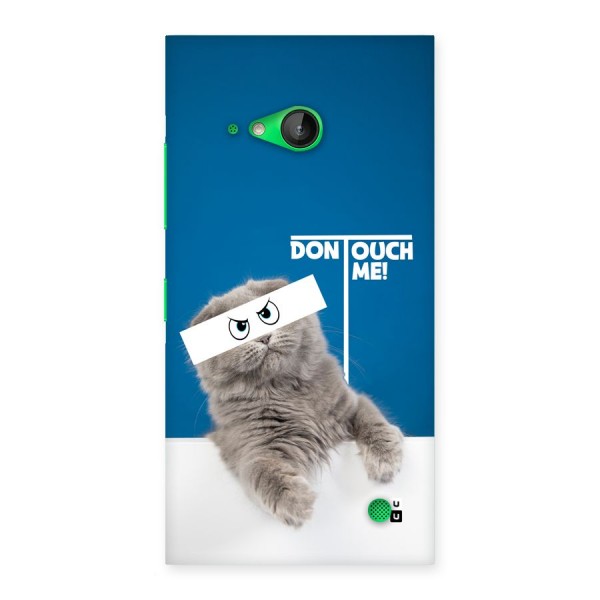 Kitty Dont Touch Back Case for Lumia 730