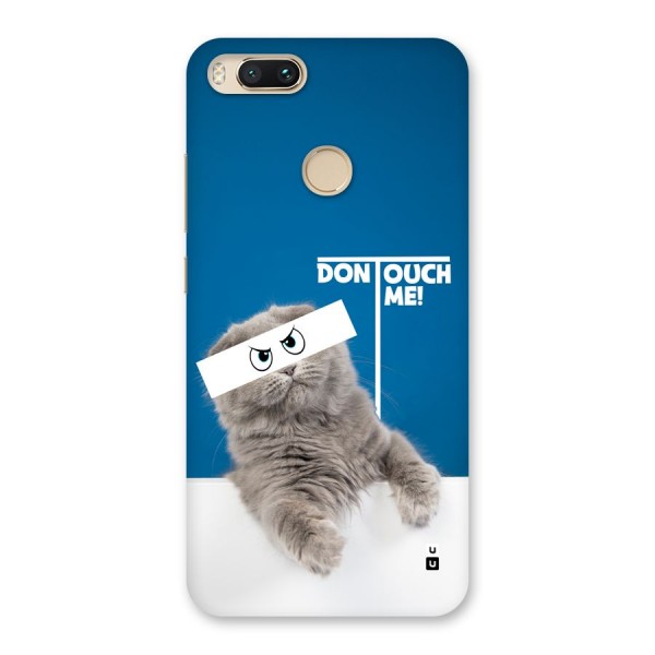 Kitty Dont Touch Back Case for Mi A1