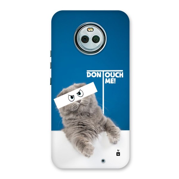 Kitty Dont Touch Back Case for Moto X4