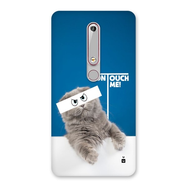 Kitty Dont Touch Back Case for Nokia 6.1
