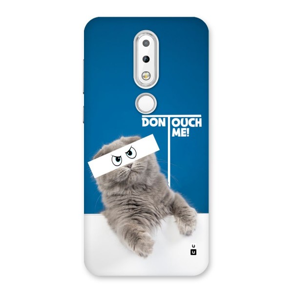 Kitty Dont Touch Back Case for Nokia 6.1 Plus