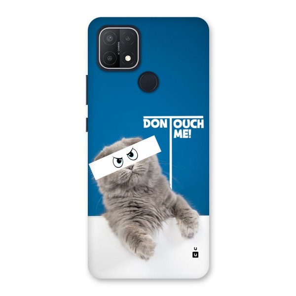 Kitty Dont Touch Back Case for Oppo A15