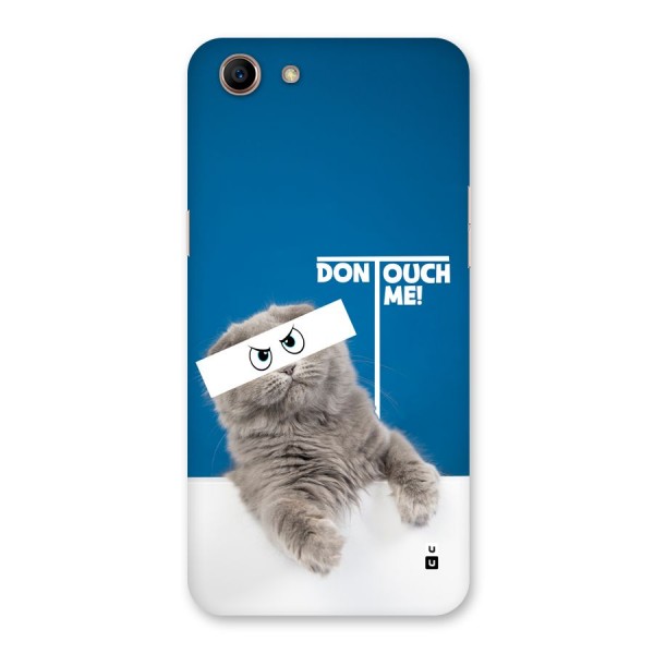 Kitty Dont Touch Back Case for Oppo A83 (2018)
