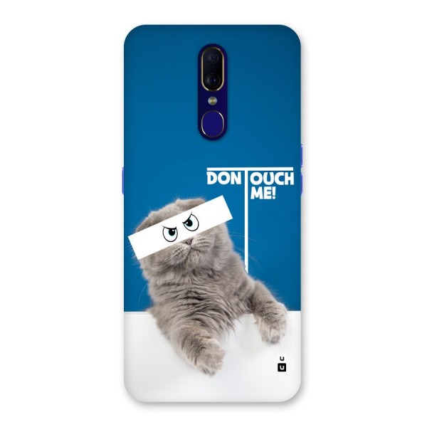 Kitty Dont Touch Back Case for Oppo A9