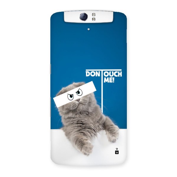 Kitty Dont Touch Back Case for Oppo N1