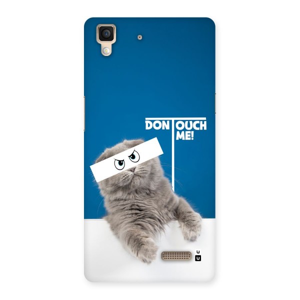 Kitty Dont Touch Back Case for Oppo R7
