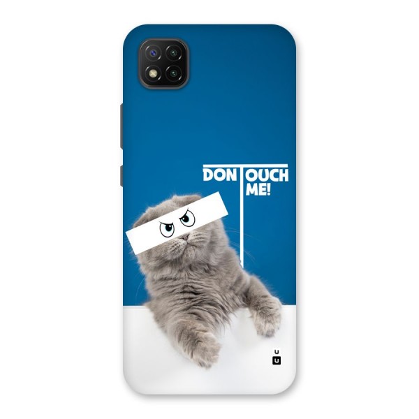 Kitty Dont Touch Back Case for Poco C3