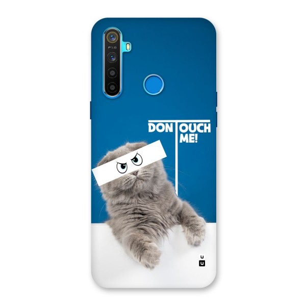 Kitty Dont Touch Back Case for Realme 5