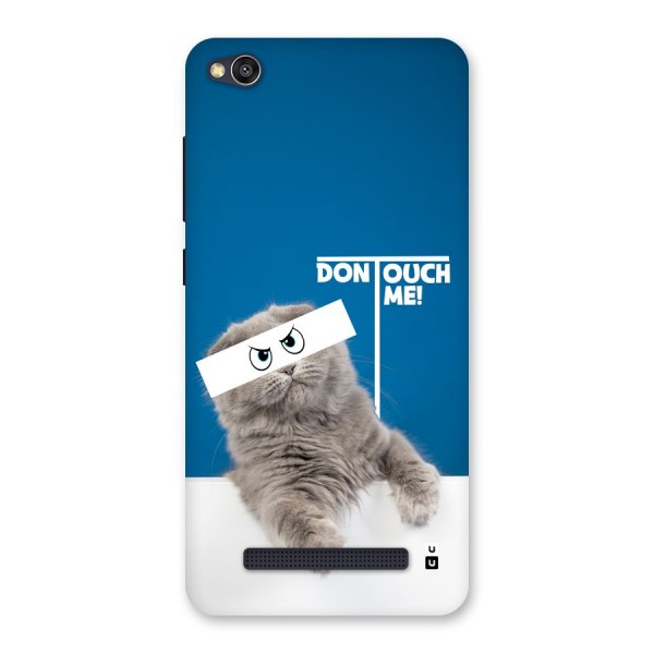 Kitty Dont Touch Back Case for Redmi 4A