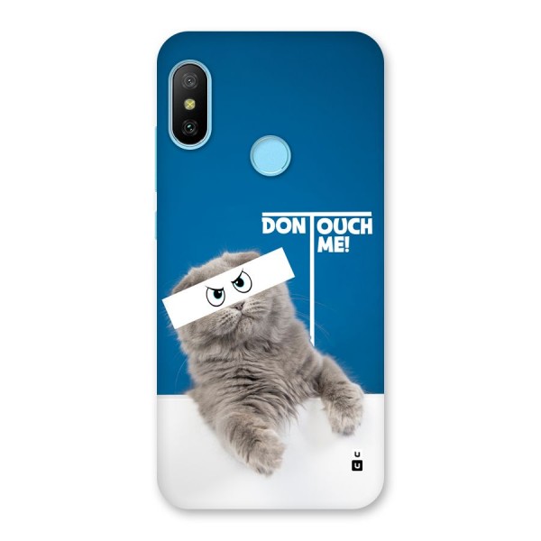 Kitty Dont Touch Back Case for Redmi 6 Pro