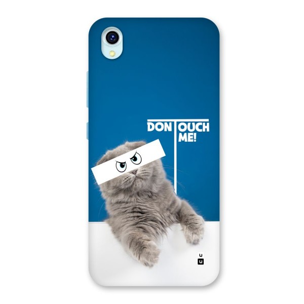 Kitty Dont Touch Back Case for Vivo Y1s