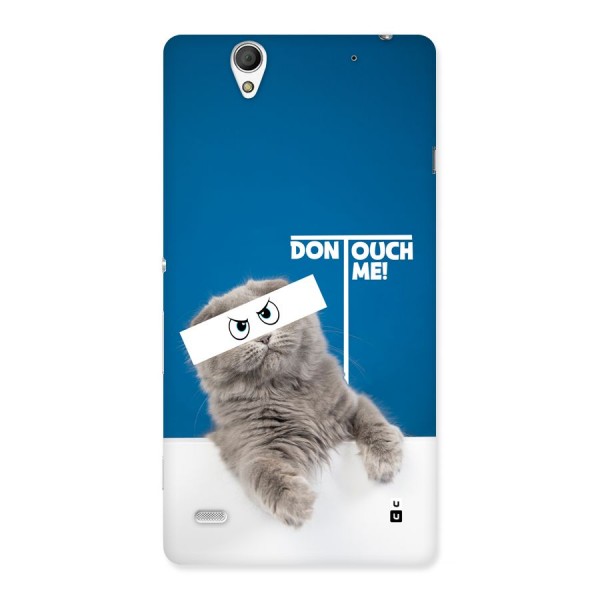 Kitty Dont Touch Back Case for Xperia C4