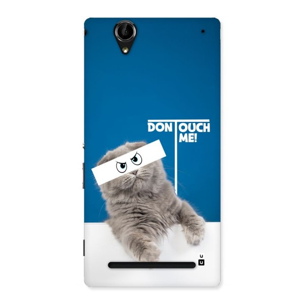 Kitty Dont Touch Back Case for Xperia T2