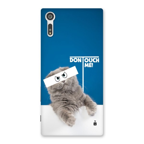 Kitty Dont Touch Back Case for Xperia XZ